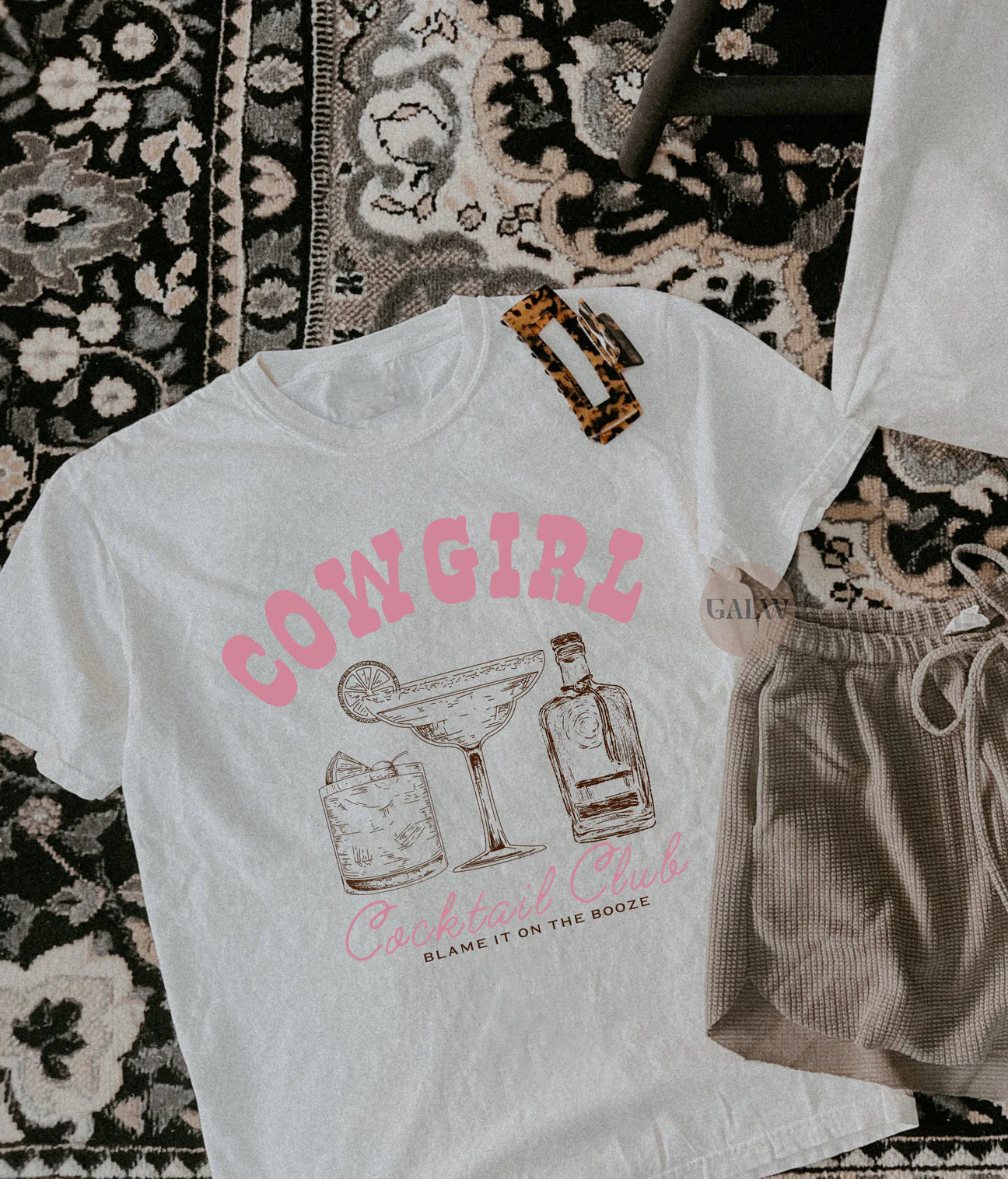 Cowgirl Cocktail Club Tee