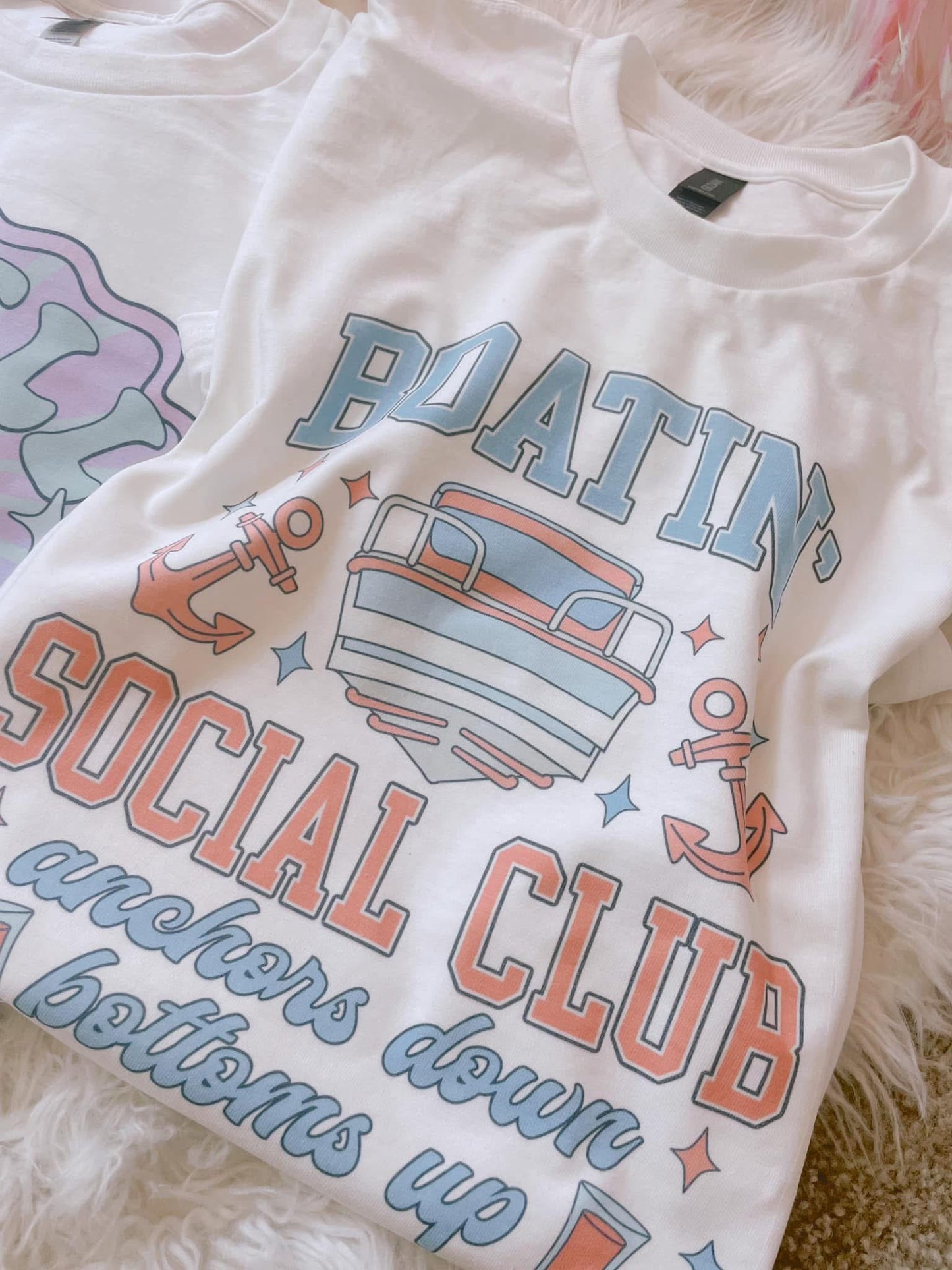 Boatin Social Club Tee