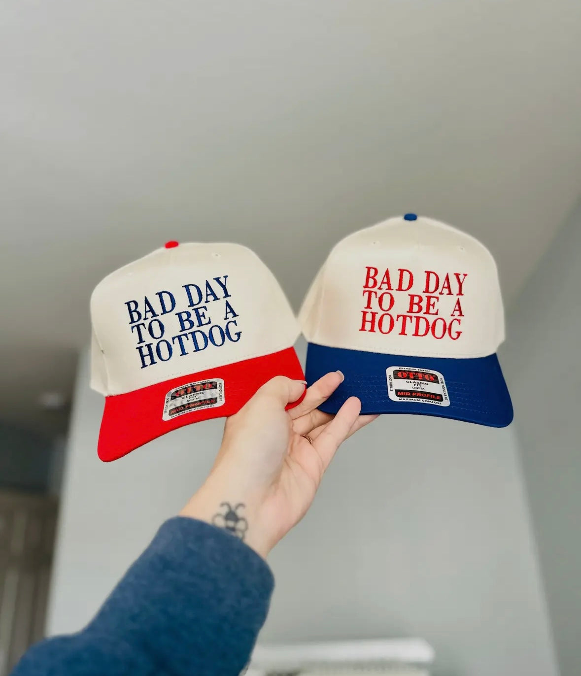 Bad Day to be a Hot Dog Trucker Hat